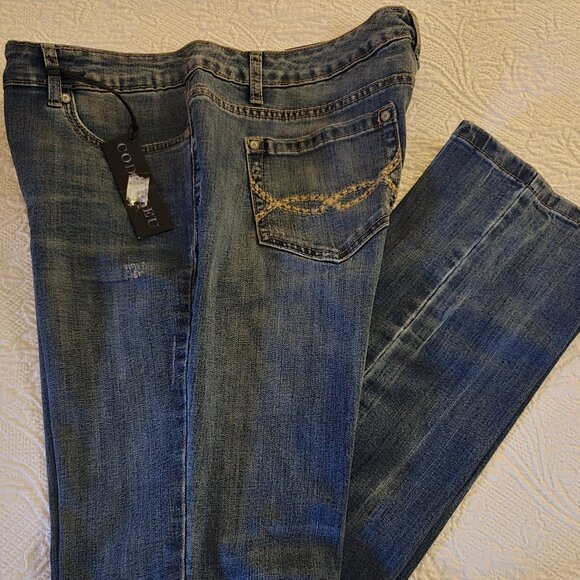 CODE BLEU  MAYA JEANS  14p  NWT - Picture 1 of 7